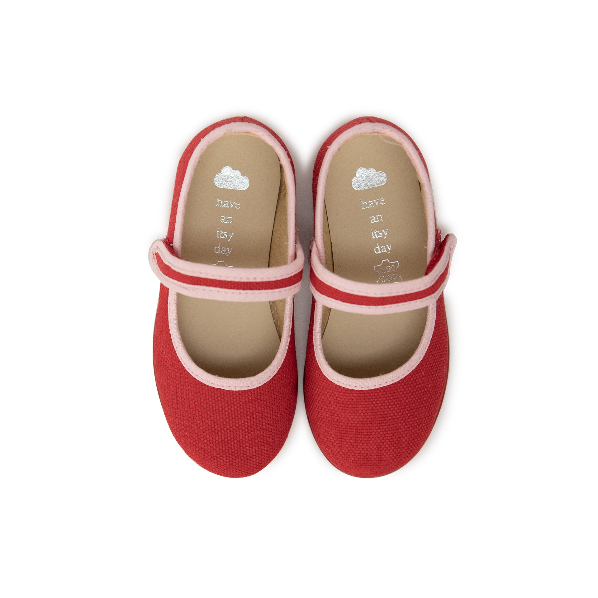 Red mary store jane shoes kids